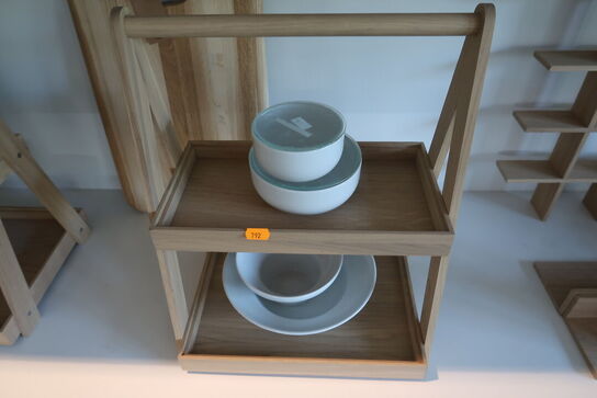 Opsatse, kasser, serveringsbrætter m.m. bl.a. OOHH og STUFF