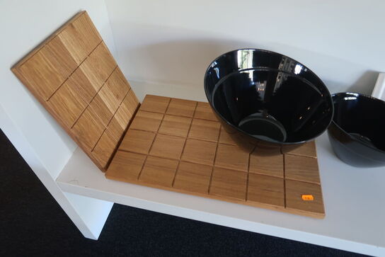 Skåle, bakker opsatse m.m.