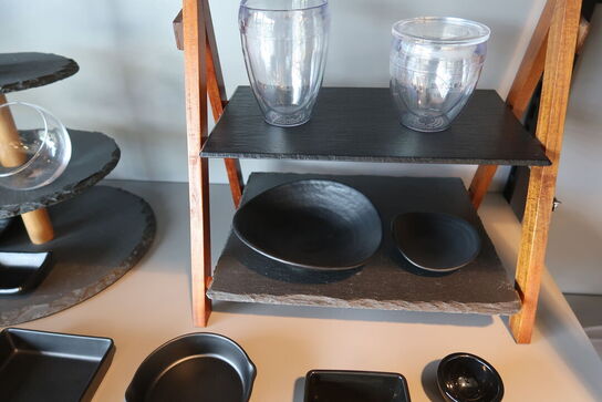 Opsatse, sifonflasker, pomfritkurve, fade m.m.