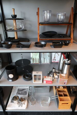 Opsatse, sifonflasker, pomfritkurve, fade m.m.