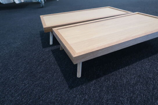 2 stk. Opsats træ B500 x D240 x H80 mm Loft Playground (udstillingsmodeller)