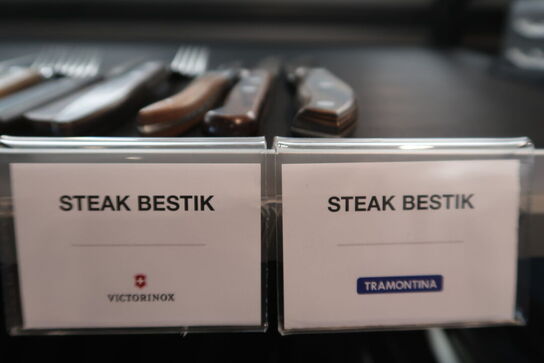 18 stk. steakbestik