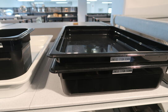 30 stk. kantiner, låg og fade