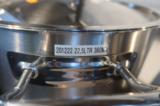 5 stk. gryder og 7 stk. låg