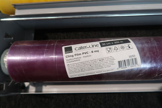 Filmdispenser og 2 ruller film