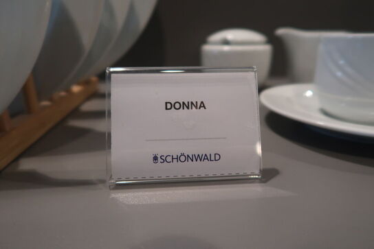 106 stk. tallerkener, kopper, skåle, kander m.m. SCHÖNWALD