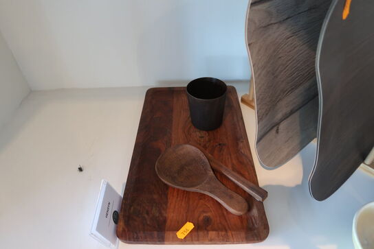 Tallerkener, bakker m.m.