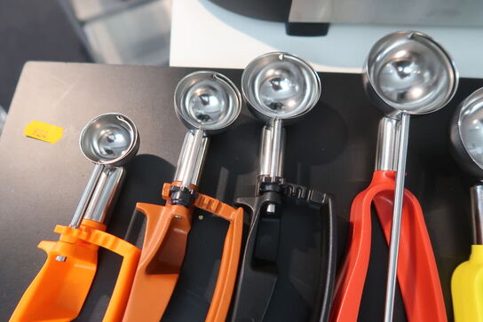 7 stk. portionsskeer