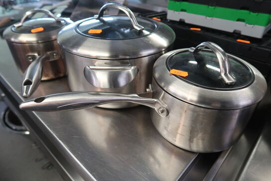 3 stk. gryder SCANPAN