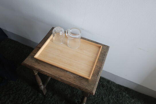 Diverse te / bord / puder m.m.