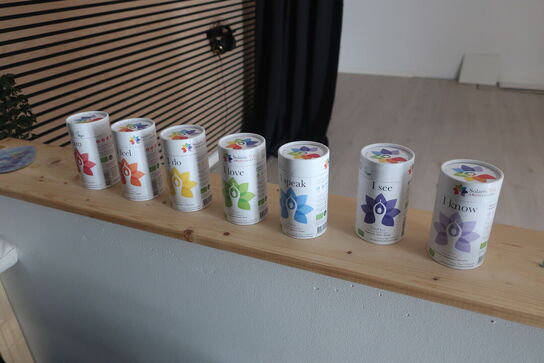 Diverse te / bord / puder m.m.