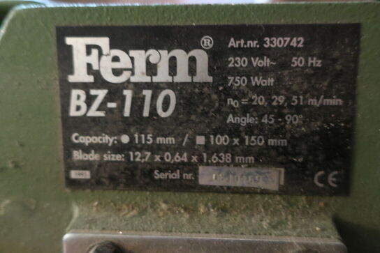 Båndsav FERM BZ-110