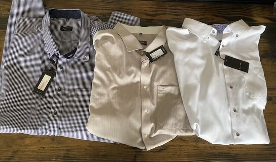 3 stk skjorter Eterna str 54 pris 1900.-