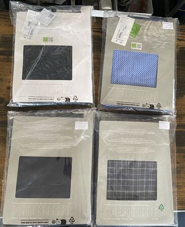 4 sæt pyjamas sæt m korte ben, str 3xlarge schiesser pris 1800.-