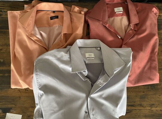 3 stk skjorter Eterna str 46 pris 2000.-