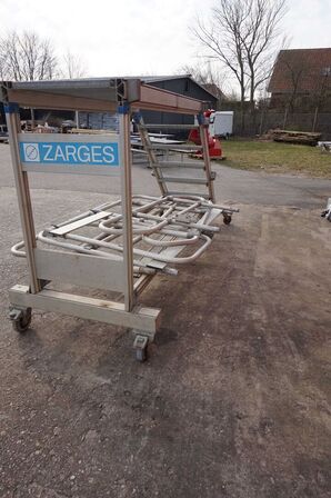 Zarges arbejdsplatform 6 trin (MOMSFRI) 