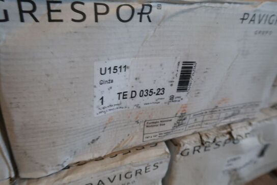 16,72 m2 fliser 15x15 cm