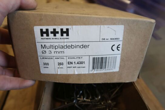 Anslået 490 stk. multiblokke/porebeton binder