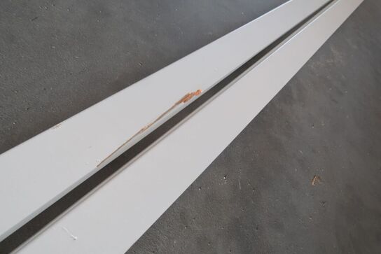 25,2 meter fodliste, 14x65 mm, hvid malet