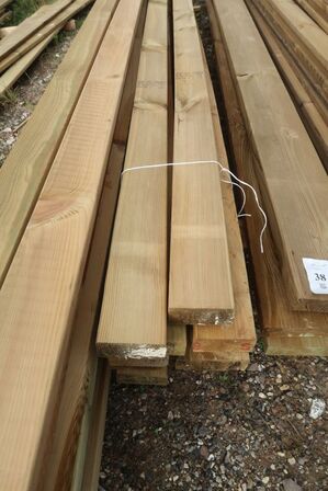 57,6 meter reglar 45x95 mm, trykimprægneret