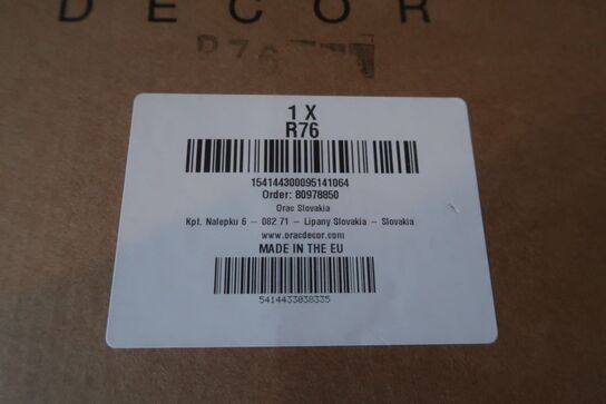 1 stk. stuk rosette