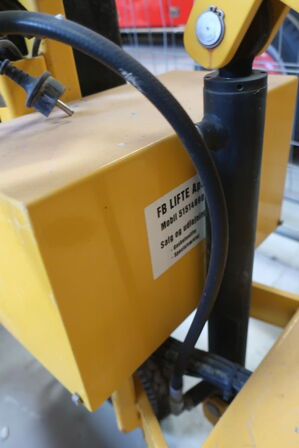 Elløfte/montagevogn til gasbetonblokke