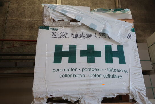 2 pll. letbeton H+H Multiplade & YTONG (mål ukendt)