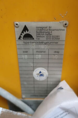 Montage/limkran på hjul HANEGRAAF HLK 450