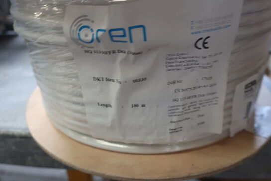 1 tromle COMEGA coaxkabel HQ 113 HFFR-100 