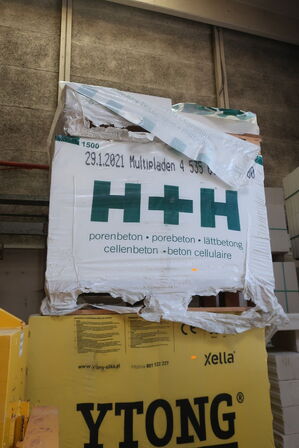 2 pll. letbeton H+H Multiplade & YTONG (mål ukendt)