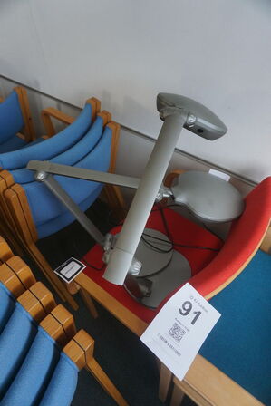 3 stk. stole + lampe 