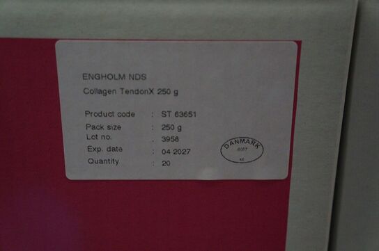 3 kasser med diverse NDS kosttilskud 