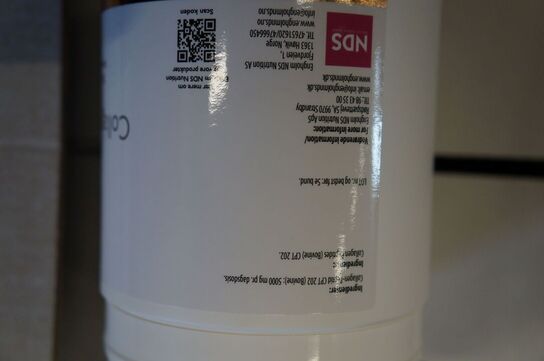 3 kasser med diverse NDS kosttilskud 