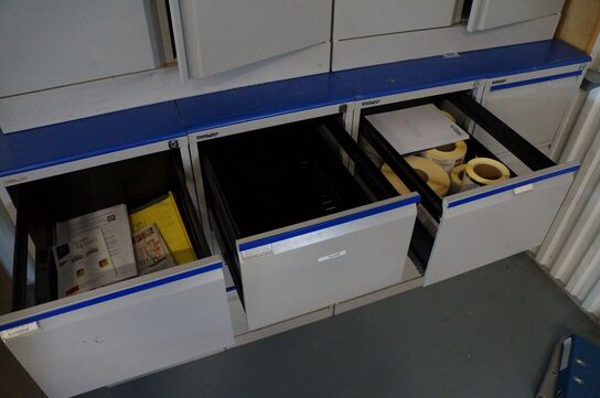 4 stk. arkivskabe BISLEY 