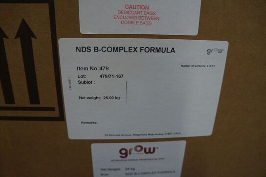 9 kasser NDS B-COMPLEX FORMULA 