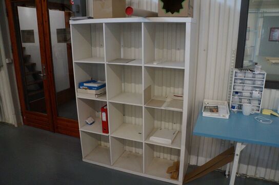 3 stk. rumdelere uden indhold 