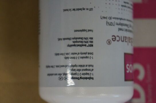 1 kasse med diverse NDS kosttilskud 