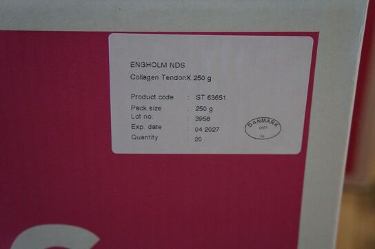 3 kasser med diverse NDS kosttilskud 