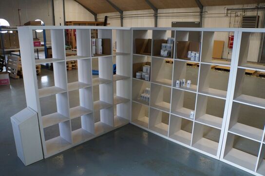 3 stk. rumdelere uden indhold 