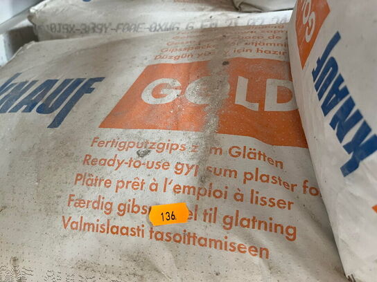 1 Palle med Knauf Goldband Plaster