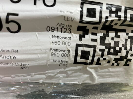 1 Palle med Lip Limørtel