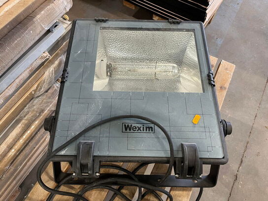  Træ bænk og Floodlight