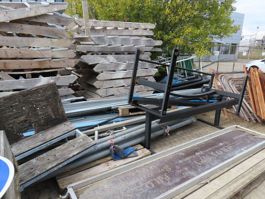 Div. materiel, trakker og jern