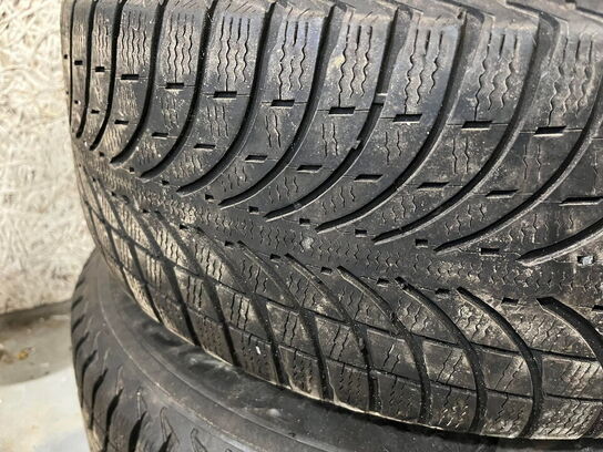 3 Stk. Alu fælger med Dæk