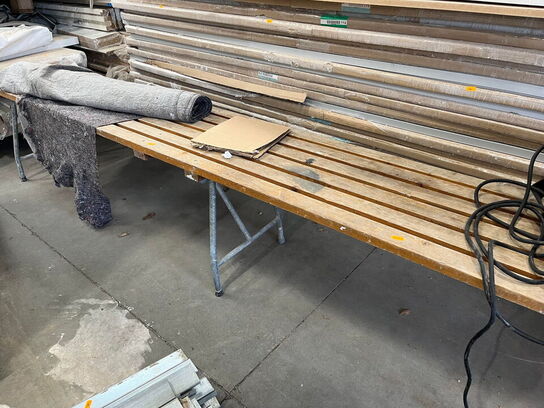  Træ bænk og Floodlight