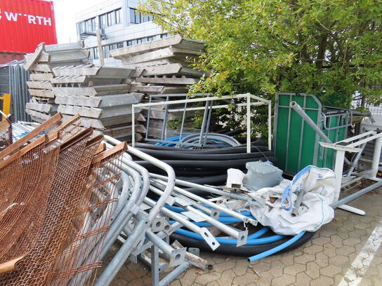 Div. materiel, trakker og jern