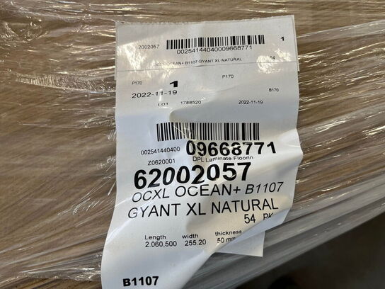 1 Palle med Berry Alloc Gulv brædder og lister