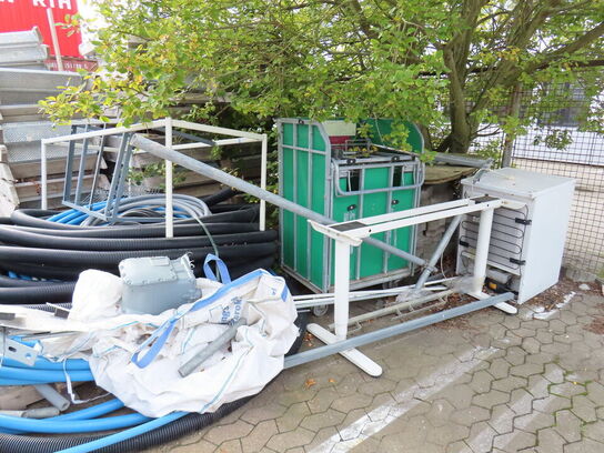 Div. materiel, trakker og jern