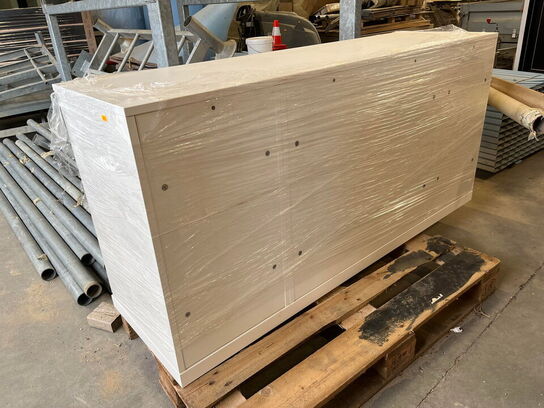 Skuffe system i hvid