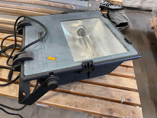  Træ bænk og Floodlight